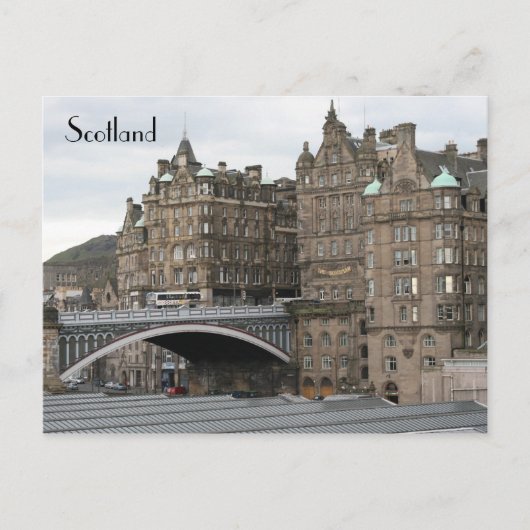 brug edinburgh schotland briefkaart (Voorkant)
