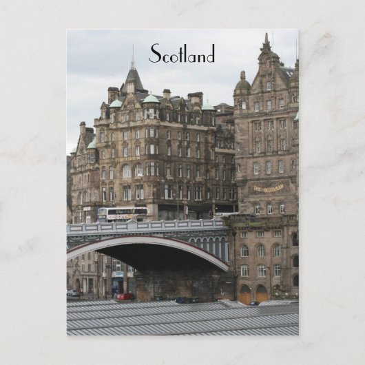 brug edinburgh - schotland briefkaart (Voorkant)