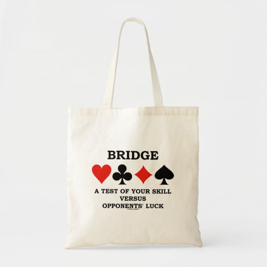 Brug een test van je vaardigheden tegenover tegens tote bag (Voorkant)