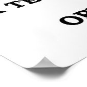 Brug een test van je vaardigheden Vs tegenstanders Poster (Hoek)