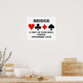 Brug een test van je vaardigheden Vs tegenstanders Poster (Keuken)