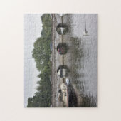 Brug en boten op de Avon, Stratford UK Legpuzzel (Verticaal)