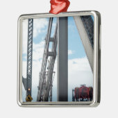 Brug en bouw metalen ornament (Links)