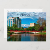 Brug en landschap in Huntsville, Alabama Briefkaart (Voorkant / Achterkant)