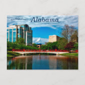 Brug en landschap in Huntsville, Alabama Briefkaart (Voorkant)