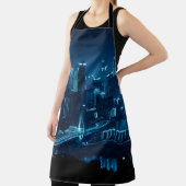 Brug- en stadsarchitectuur 's nachts in Cho Schort (Insitu)