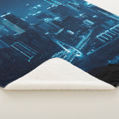 Brug- en stadsarchitectuur 's nachts in Cho Sherpa Deken (3/4)