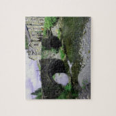 Brug en stroom legpuzzel (Verticaal)