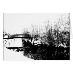 Brug en Stroom Winterscène gcnm