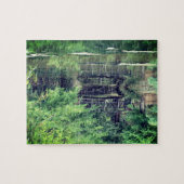 Brug en water legpuzzel (Horizontaal)