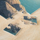 Brug gemaakt van kristal legpuzzel (Zijkant)