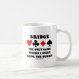 Brug het enige spel waar ik van hou om de dummy te koffiemok