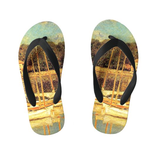 Brug in Argenteuil Claude Monet Kinder Teenslippers (Voetbed)