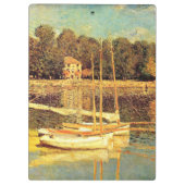 Brug in Argenteuil Claude Monet Klembord (Achterkant)