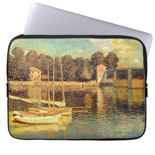 Brug in Argenteuil Claude Monet Laptop Sleeve