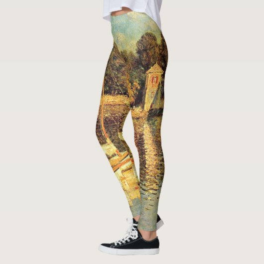 Brug in Argenteuil Claude Monet Leggings (Links)