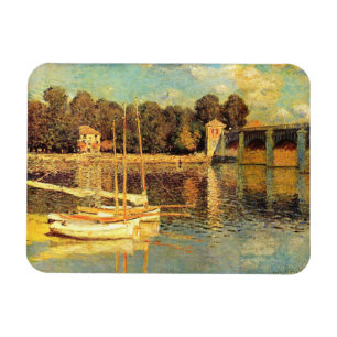 Brug in Argenteuil Claude Monet Magneet