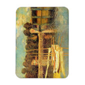 Brug in Argenteuil Claude Monet Magneet (Verticaal)