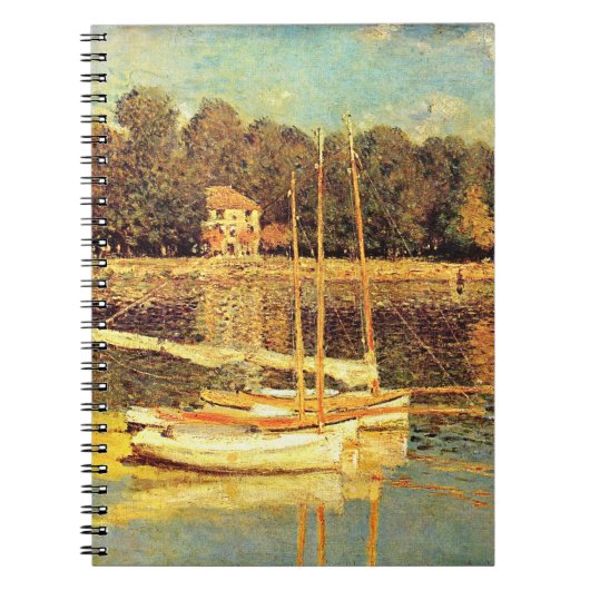 Brug in Argenteuil Claude Monet Notitieboek (Voorkant)
