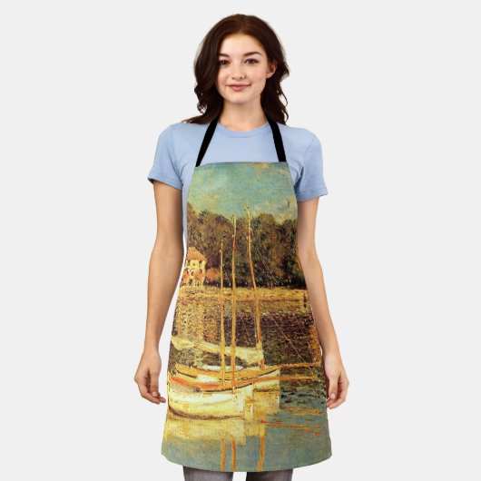 Brug in Argenteuil Claude Monet Schort (Gedragen)