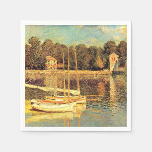 Brug in Argenteuil Claude Monet Servet