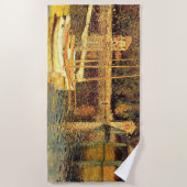 Brug in Argenteuil Claude Monet Strandlaken (Voorkant)