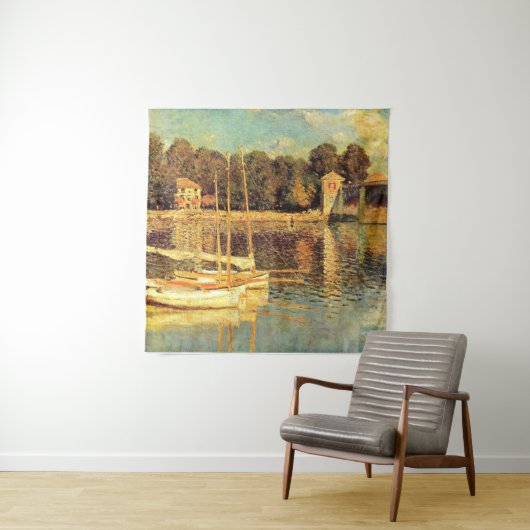 Brug in Argenteuil Claude Monet Wandkleed (In situ)