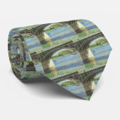 Brug in Argenteuil door Gustave Caillebotte Stropdas (Opgerold)