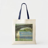 Brug in Argenteuil door Gustave Caillebotte Tote Bag (Voorkant)