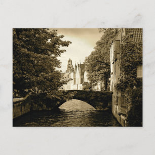 Brug in Brugge Briefkaart