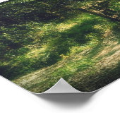 Brug in de bossen poster (Hoek)