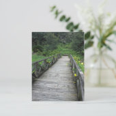 Brug in de tuinen van Bellingrath Briefkaart (Staand voorkant)