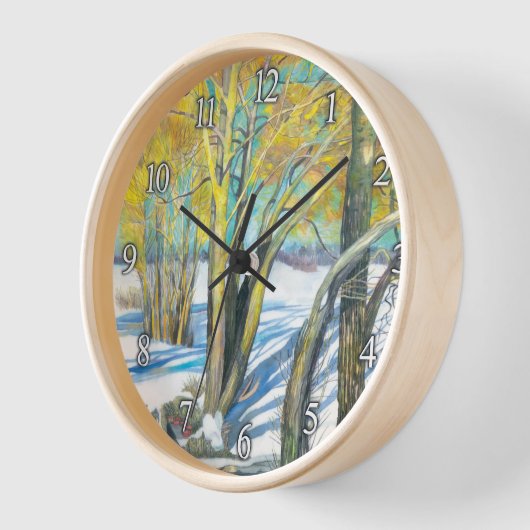 brug in de winter (Hoek)