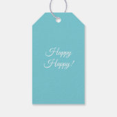 brug in de winter cadeaulabel (Achterkant)