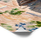 Brug in Dolceacqua Perfect Poster (Hoek)