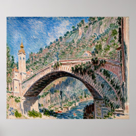 Brug in Dolceacqua Poster