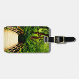 Brug in het bos, Pacific Northwest Bagagelabel