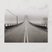 Brug in het Briefkaart Fog (Voorkant)