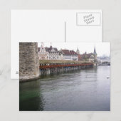 Brug in Interlocken Briefkaart (Voorkant / Achterkant)