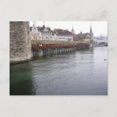 Brug in Interlocken Briefkaart (Voorkant)