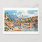 Brug in Nice, Frankrijk, Briefkaart (Voorkant)
