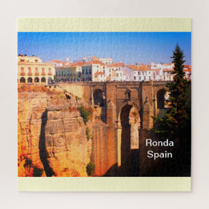 Brug in Ronda in Spanje Legpuzzel