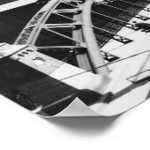 Brug in Speicherstadt Hamburg, c.1910 Poster (Hoek)