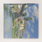 Brug in Villeneu door Sisley Impressionist Paint Legpuzzel (Horizontaal)