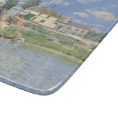 Brug in Villeneu door Sisley Impressionist Paint Snijplank (Hoek)