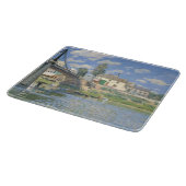 Brug in Villeneu door Sisley Impressionist Paint Snijplank (Hoek)