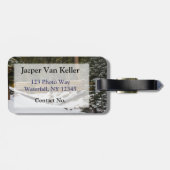 Brug in Wuksachi Bagagelabel (Achterkant horizontaal)