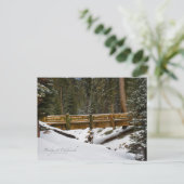 Brug in Wuksachi Briefkaart (Staand voorkant)