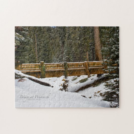 Brug in Wuksachi Legpuzzel (Horizontaal)