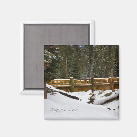 Brug in Wuksachi Magneet (Voorkant / Achterkant)